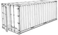 20ft container